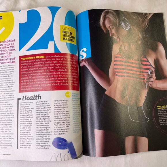 Oxygen Fitness Magazine u B November 2013 Michele Levesque Cover Vol 16 Is 6 No - Picture 9 of 10